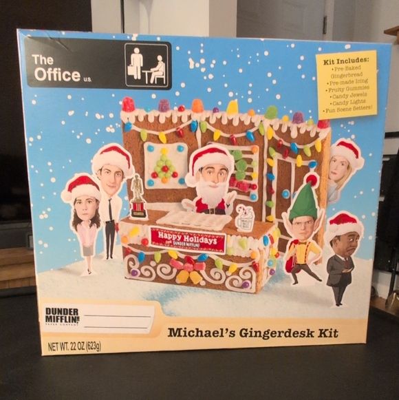 Other - The Office Michael's Gingerdesk Gingerbread Kit Christmas 2023 Holiday Set